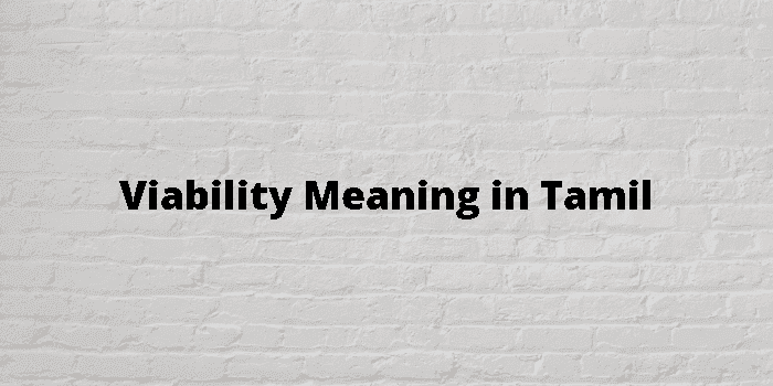 viability