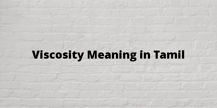 viscosity