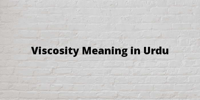 viscosity