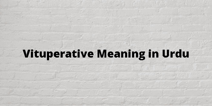 vituperative