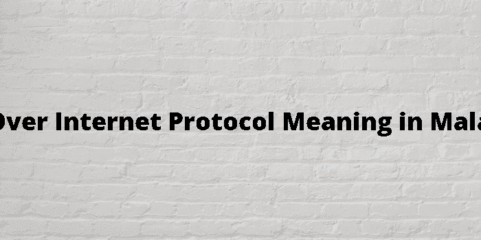 voice over internet protocol