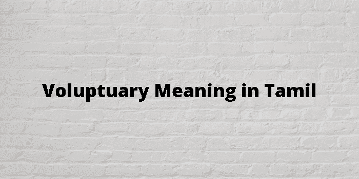 voluptuary