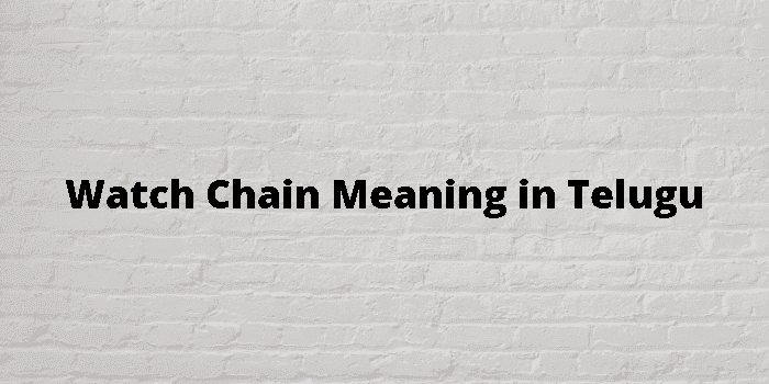 watch chain