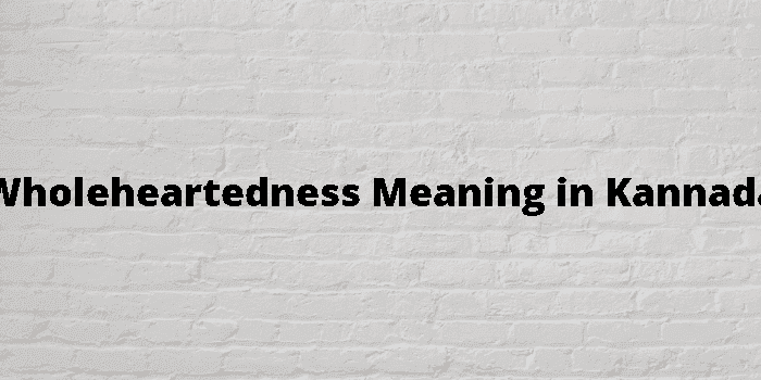 wholeheartedness