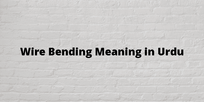 wire bending