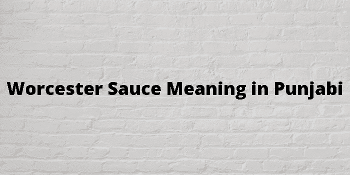 worcester sauce
