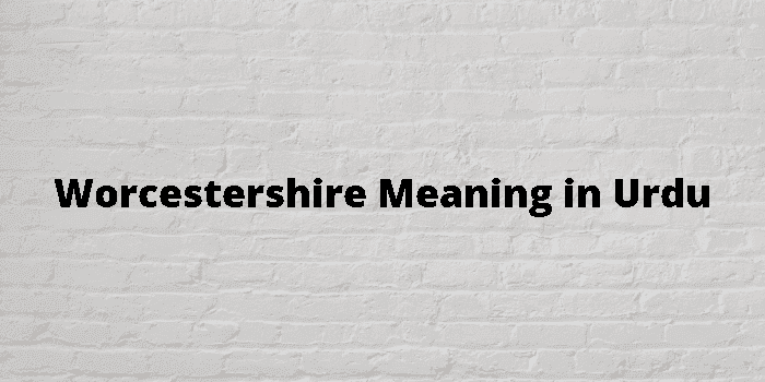 worcestershire