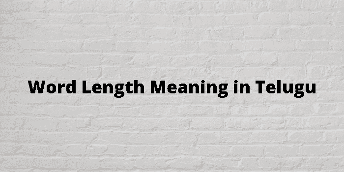 word length