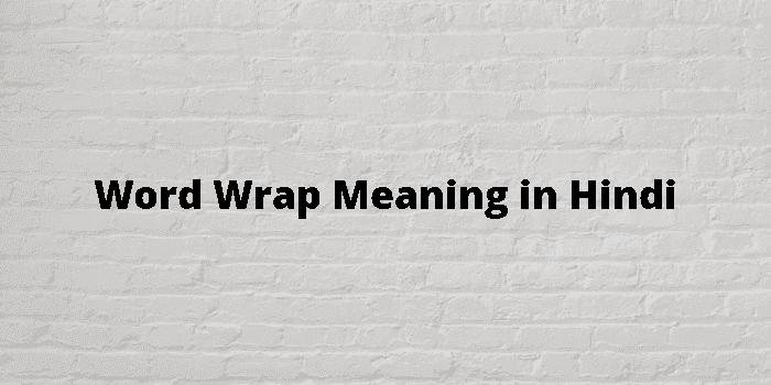 word wrap