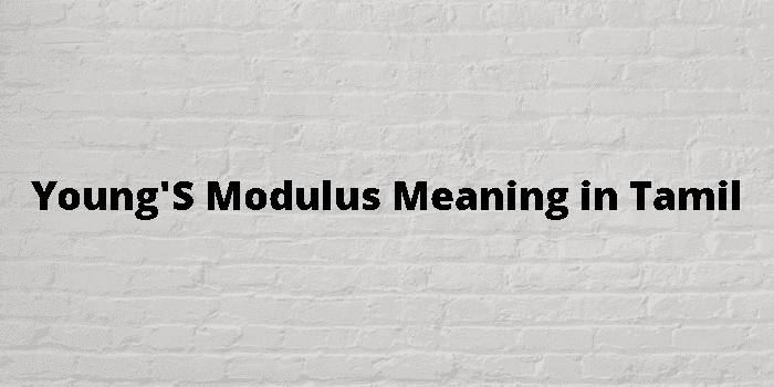 young-s-modulus-meaning-in-tamil