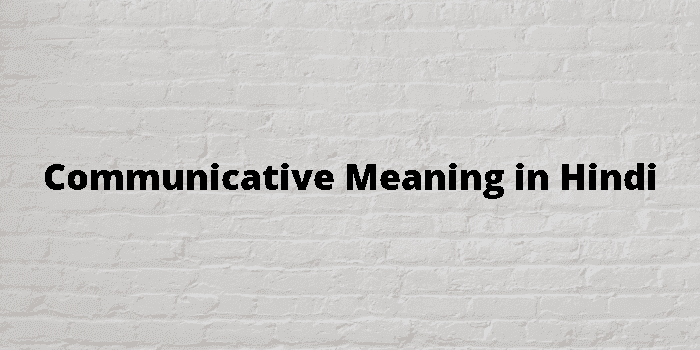 communicative
