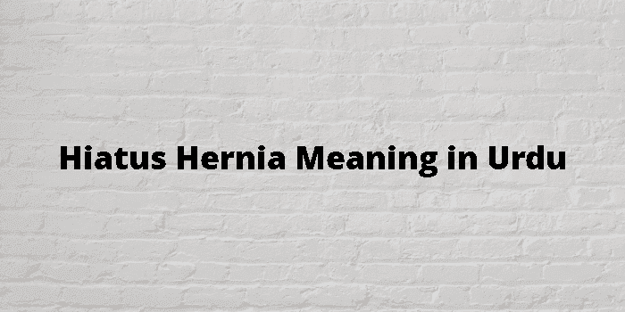 hiatus hernia