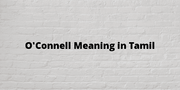 o'connell